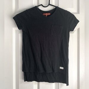 7 For all Mankind Black Tee